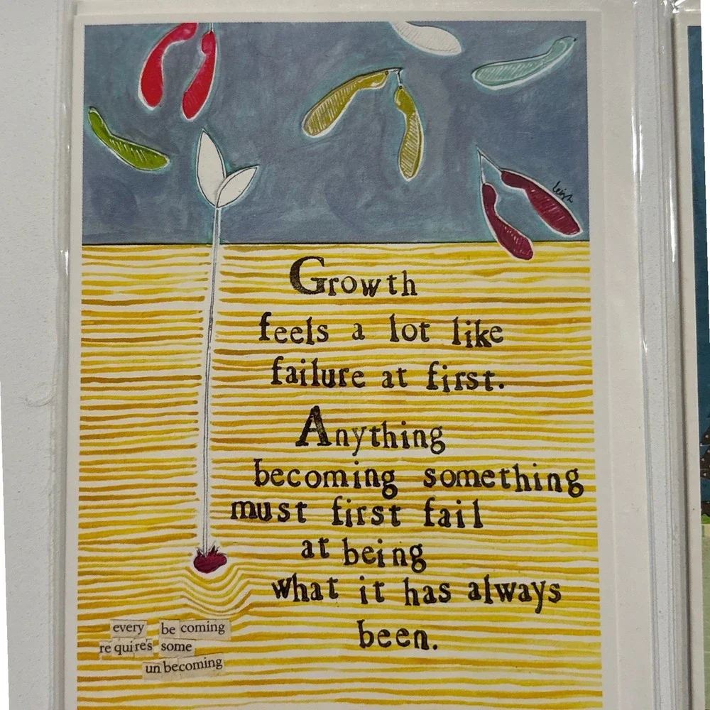 2‎ Tough Times Mental Health Growth Fireflies Inspirational Curly Girl Design